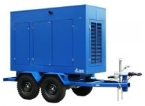 Дизельный генератор ТСС АД-200С-Т400-2РПМ17 на шасси с АВР